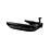 Rear bumper corner, without cut out for exhaust pipe, left. Used when mounting Sports exhaust with dual center tail pipes. (Porsche 911/912 - 1965-1969)