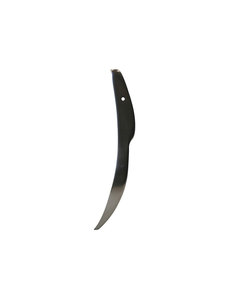  End cap for bumper, matt anodized, rear, left (Porsche 911 - 1970-1973 / Porsche 911/912 - 1965-1969)