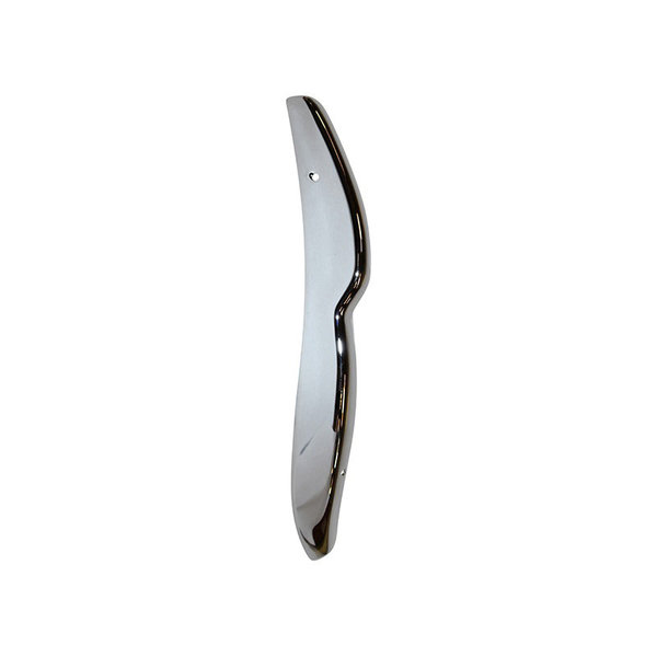 End cap for bumper, shiny chromed, rear, left (Porsche 911 - 1970-1973 / Porsche 911/912 - 1965-1969)