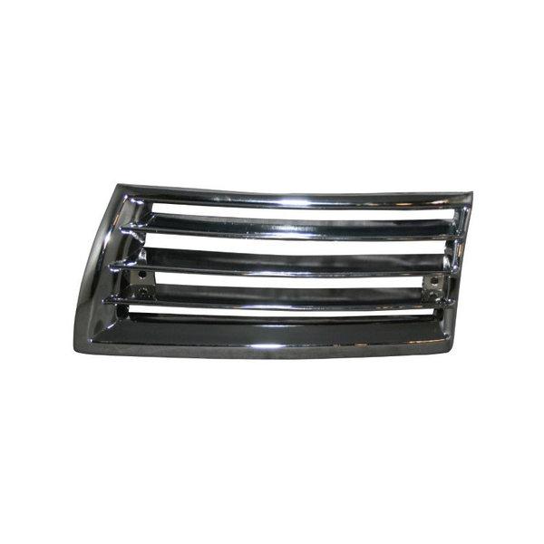 Front grille, plastic, left, chrome (Porsche 911/912 - 1965-1969)