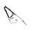 Door glass frame with vent window, left (Porsche 911 - 1970-1973 / Porsche 911/912 - 1965-1969)