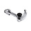 Lock for vent window, rear, left (Porsche 911 - 1970-1977 / Porsche 911/912 - 1965-1969)