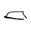 Windshield seal for targa roof, use only with hollow door seals. (Porsche 911 - 1984-1994)