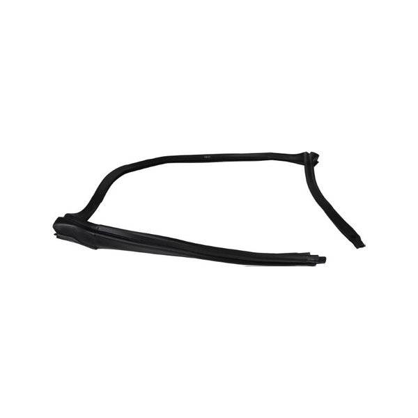 Windshield seal for targa roof, use only with hollow door seals. (Porsche 911 - 1984-1994)