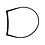 Seal for quarter window, outer left (Porsche 356 - 1950-1965)
