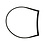 Seal for quarter window, outer, right (Porsche 356 - 1950-1965)