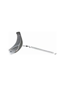 End piece for rocker panel decor, right front, left rear (Porsche 911 - 1970-1973 / Porsche 911/912 - 1965-1969)