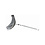 End piece for rocker panel decor, right front, left rear (Porsche 911 - 1970-1973 / Porsche 911/912 - 1965-1969)