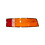 Lens for tail light, right, with E-mark (Porsche 911 - 1970-1973 / Porsche 911/912 - 1968-1969)