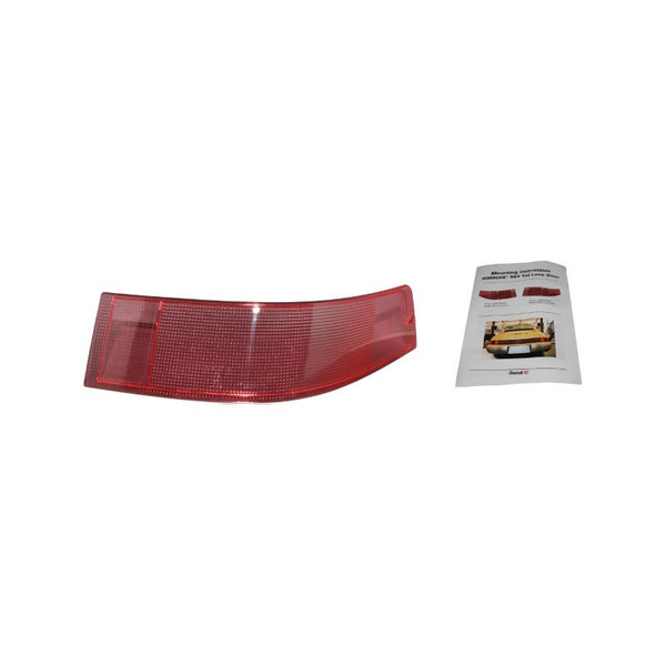 Lens for tail light, right, with E-mark (Porsche 911 - 1989-1994)