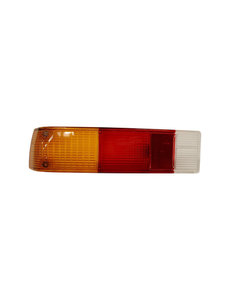  Lens for tail light, clear/red/orange, left, with E-mark (Porsche 914 - 1970-1976)