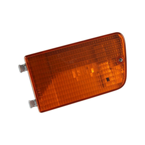 Turn signal light reflector, yellow, left, without E-mark (Porsche 911 - 1989-1994)