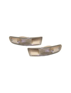  Turn signal light set, front, crystal, with E-mark (Porsche 911 - 1994-1998)