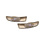 Turn signal light set, front, crystal, with E-mark (Porsche 911 - 1994-1998)