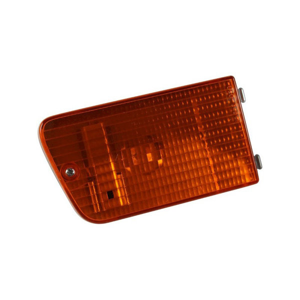 Turn signal light reflector, yellow, right, without E-mark (Porsche 911 - 1989-1994)