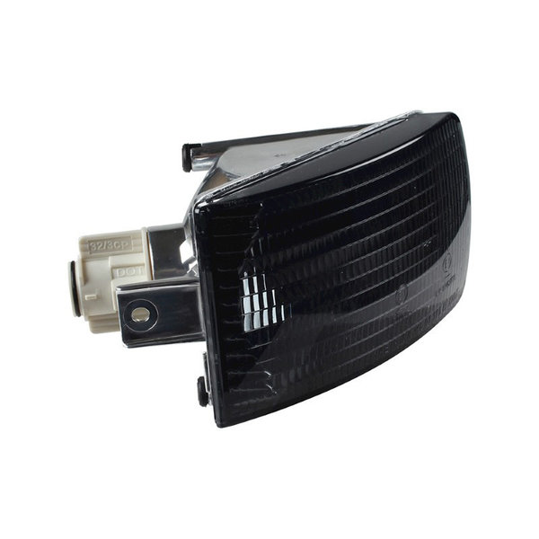 Turn signal light, smoked, right. With USA socket but European socket can fit (Porsche 911 - 1989-1994)