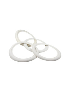  White wall ring, 4 pcs., 16" (Porsche 356 - 1950-1965)