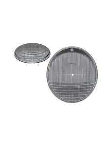  Headlamp lens, symmetrically, without E-mark (Porsche 356 - 1950-1965)