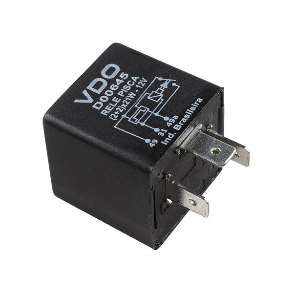 Relay for turn signal and emergency light, 12 Volt, 4x21 W (Porsche 911 - 1970-1986 / Porsche 911/912 - 1965-1969)