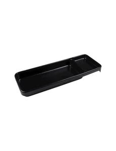  Center console tray, black plastic (Porsche 914 - 1970-1976)