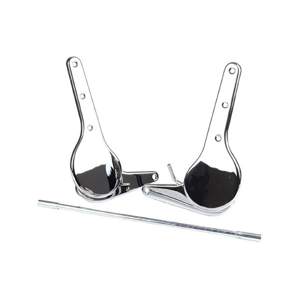 Reclining seat fitting complete without locking device, left (Porsche 911/912 - 1965-1969)
