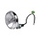 Fog Light, left/right chrome, with clear glass, type Hella 118, with bulb, with e-mark (Porsche 911/912 - 1965-1969)