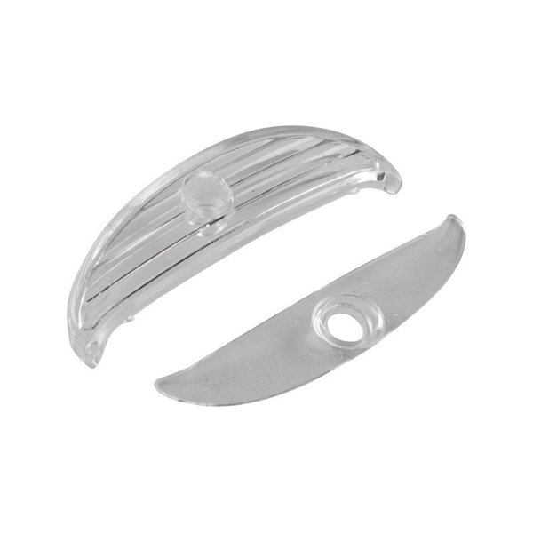 Trim cover by fog light, front, inner, clear, right (Porsche 911 - 1989-1994)