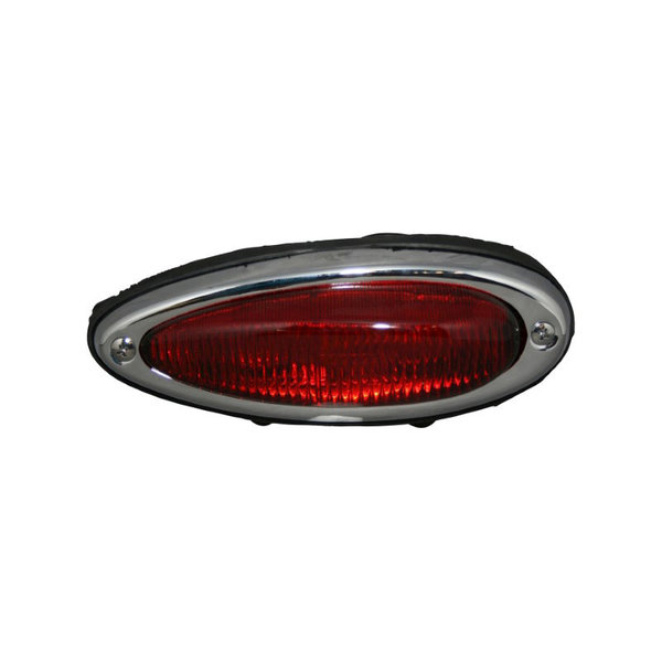Tail light assembly with rubber seal, right, without E-mark (Porsche 356 - 1950-1965)