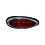 Tail light assembly with rubber seal, left, without E-mark (Porsche 356 - 1950-1965)