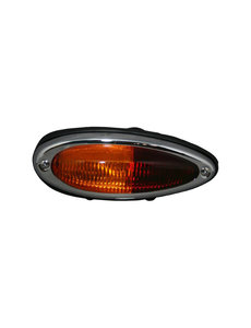  Tail light assembly with rubber seal, left, without E-mark (Porsche 356 - 1950-1965)