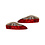 Tail light lens kit, LED, clear/red (Porsche Boxster - 1997-2004)