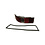 Tail light, US version, with housing and rubber seal, red/clear/red, left, without E-mark (Porsche 911/912 - 1965-1969)