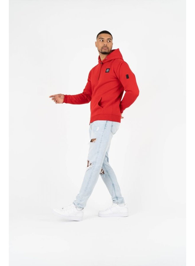 Commodore Hoodie Red