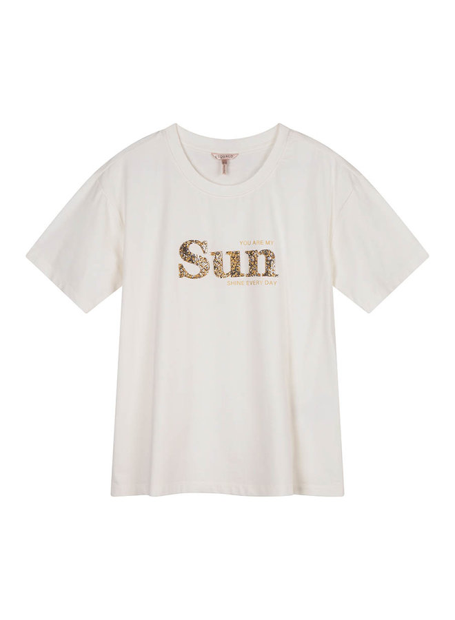 T-shirt sunny days white