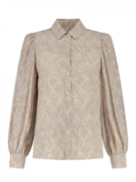 FIFTH HOUSE Spencer Blouse Blocked Cheetah