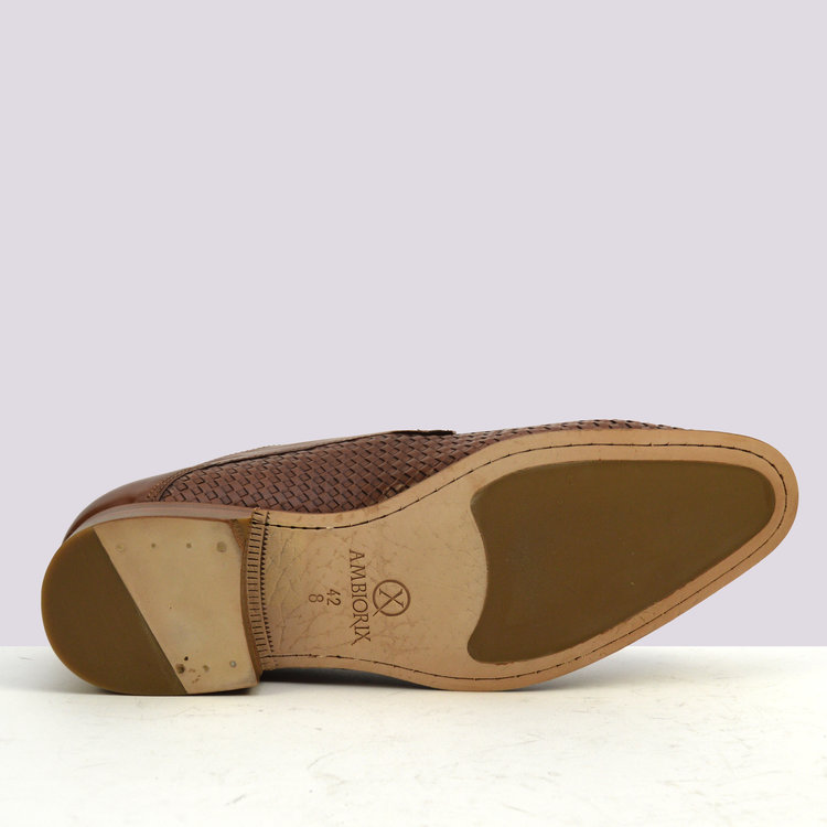 Ambiorix VOLTERRA PARMA CUOIO+HANDWOVEN 4X4 813 -8 LTH RAGGR.2XNICO