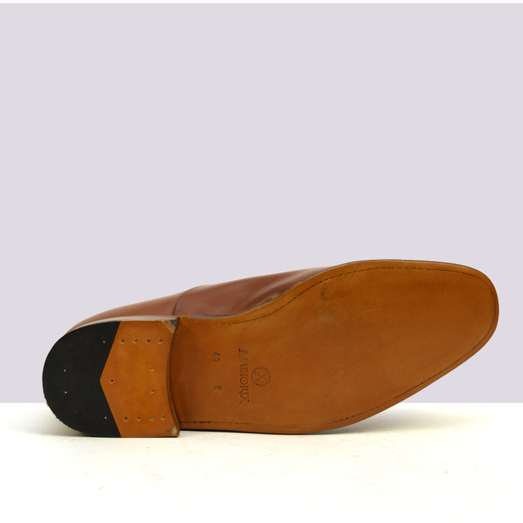 Ambiorix PARIGI SADDLE CALF  BROWN 60231 816 -8 GDY/SGL LTH