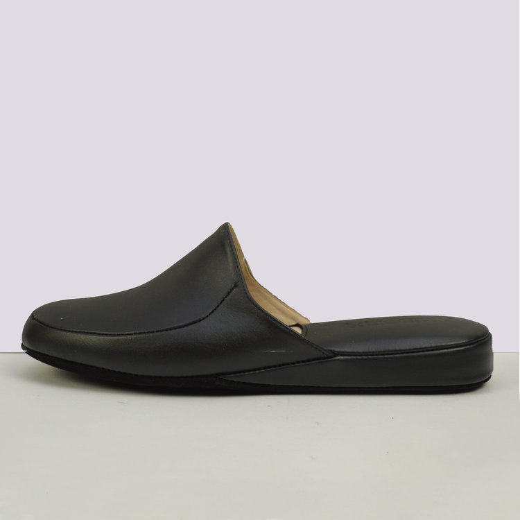 Ambiorix SLIPPER ART 376 VIT.LISCIO NERO BUFFEL