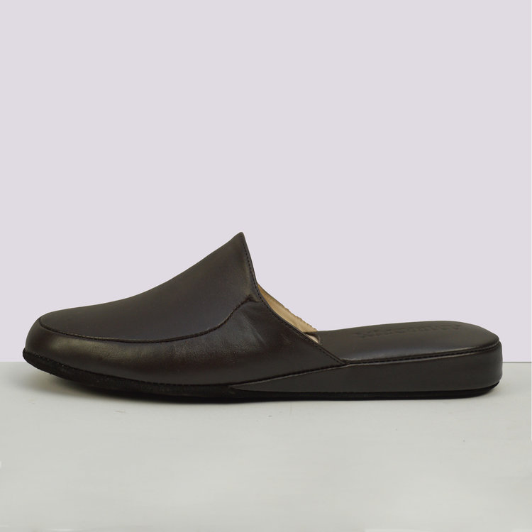 Ambiorix SLIPPER ART 376 VIT.LISCIO MARRONE BUFFEL