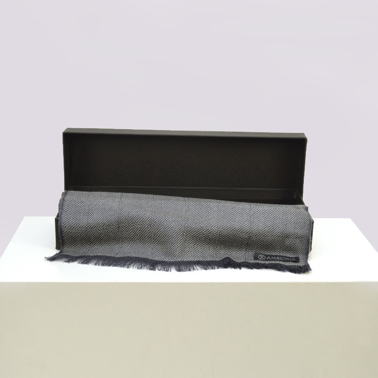 Ambiorix SCARF WOOL PASHMINA GREY