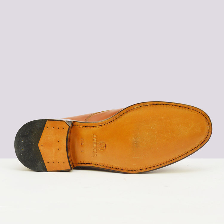 Ambiorix HAEGEN SADDLE CALF BROWN+MEXICO 21 898 GDY/SGL LTH S FIL EC