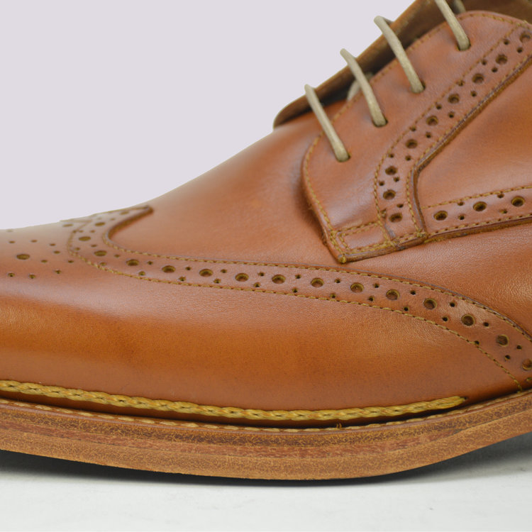 Ambiorix ZORBA SADDLE CALF BROWN 813-8 GDY/MID 53% INSERT VIA SS