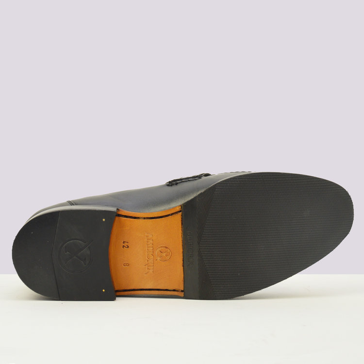 Ambiorix DULMOC POL.GLACED CALF  BLACK 892 LTH+ PATIN