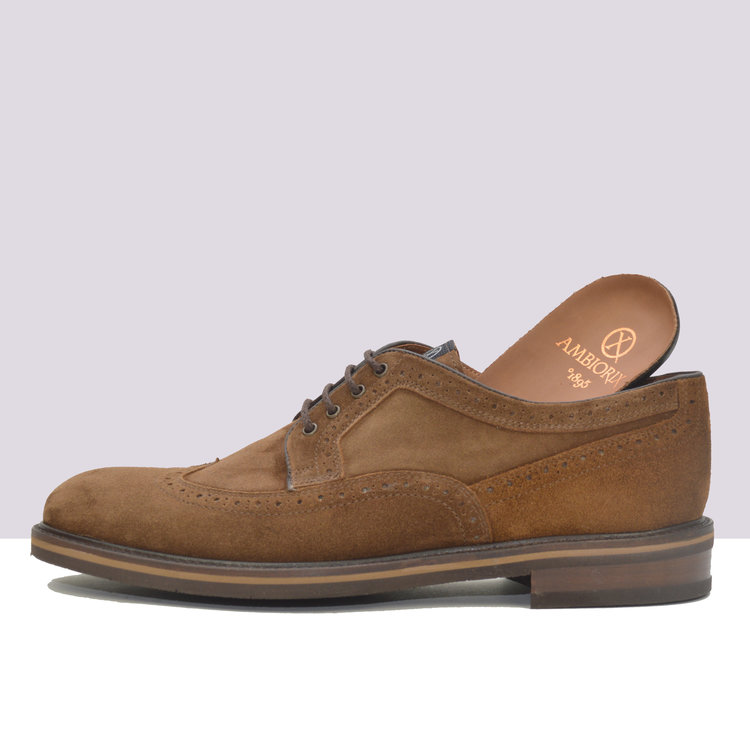 Ambiorix FENWICK-SUP SUEDE FLORENCE HAVANNA 439-2 SUP GOLFER CASTAGNA