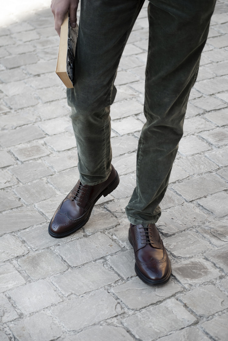 Ambiorix GRAYSON SADDLE CALF  DRK BROWN 898-8 GDY/SGL MAX STORMW