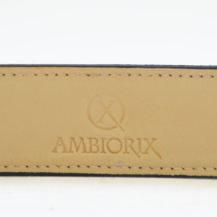 Ambiorix BELT R02 NEW BOX  BLACK 35MM BUCKLE G01