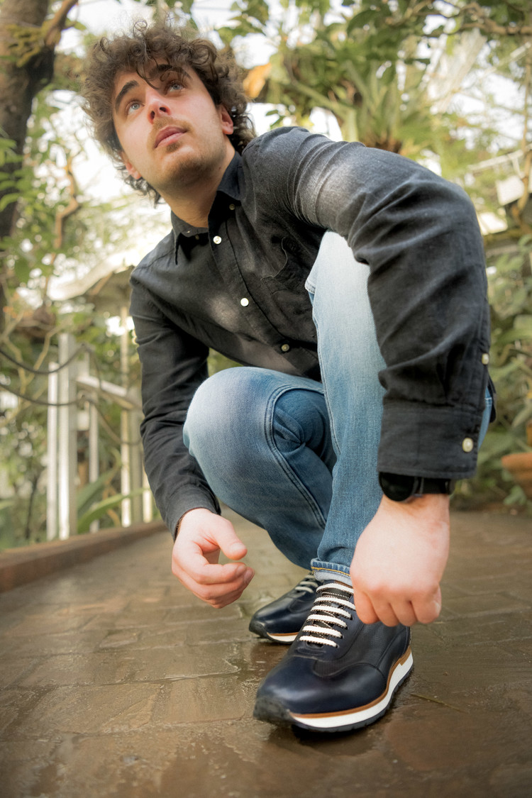 Ambiorix ICARIUS BURNISH BLUE+TUCSON COP.DARK BROWN 2468 CITYRUN