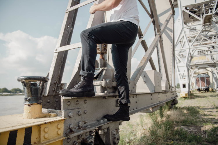 Ambiorix HOBSON SUEDE OFF BLACK 842 -H DANTE