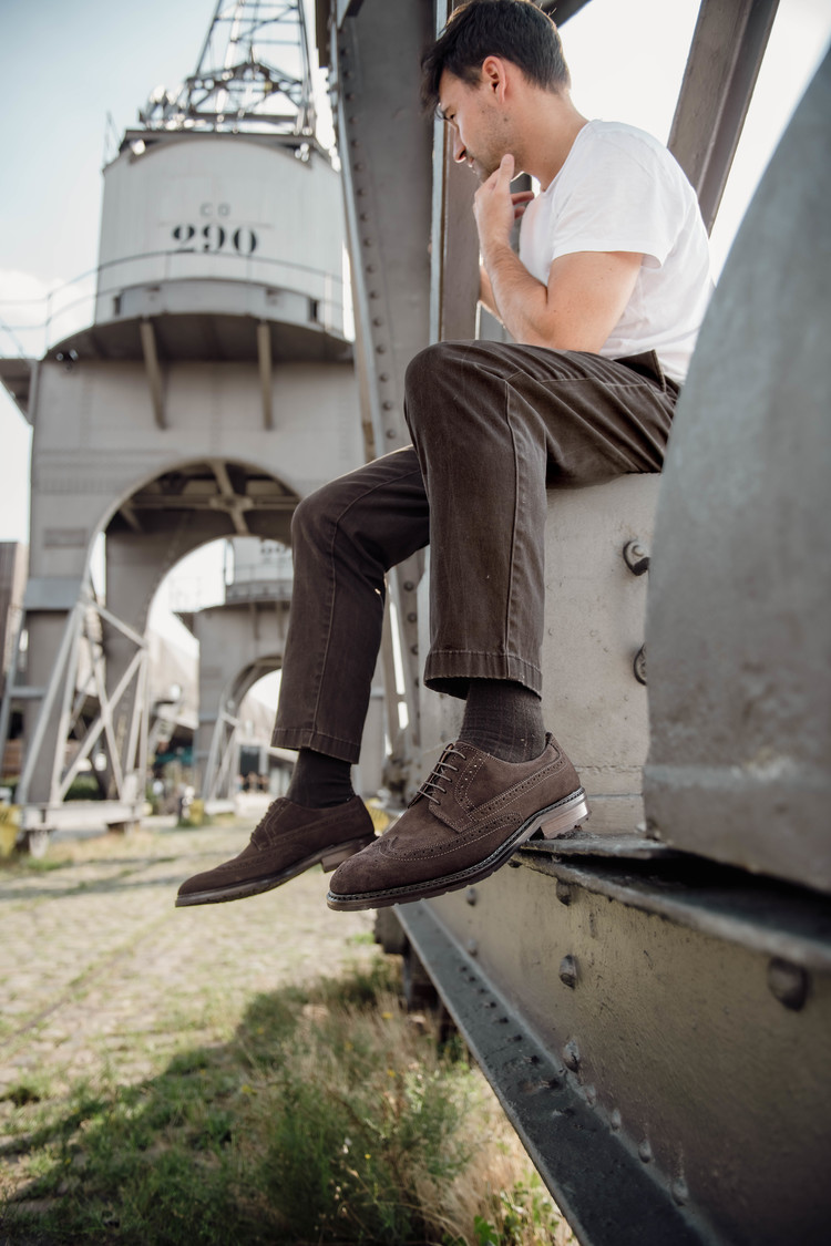 Ambiorix GRAYSON REPELLO CHOCOLATE 898-8 GDY/SGL MAX STWLT