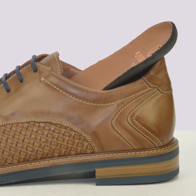 Ambiorix KOBUS NABUK BRUSH TOBACCO 439-2 SUP GOLFER BLUE